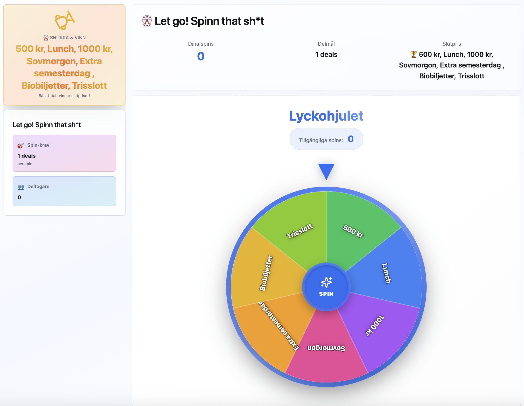 Spin the Wheel